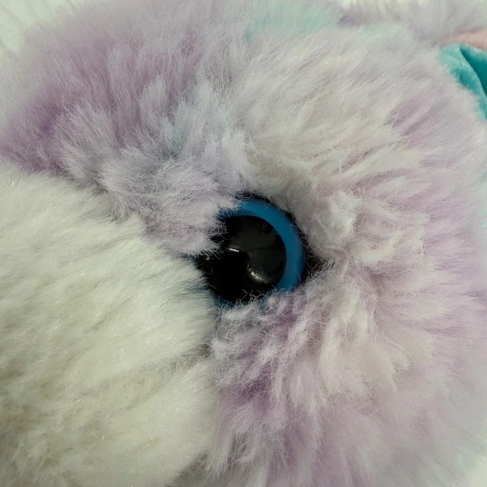 American Girl Purrpley Pink Kitty Cat Plush Pet HJB26 Truly Me Purple Blue Swirl